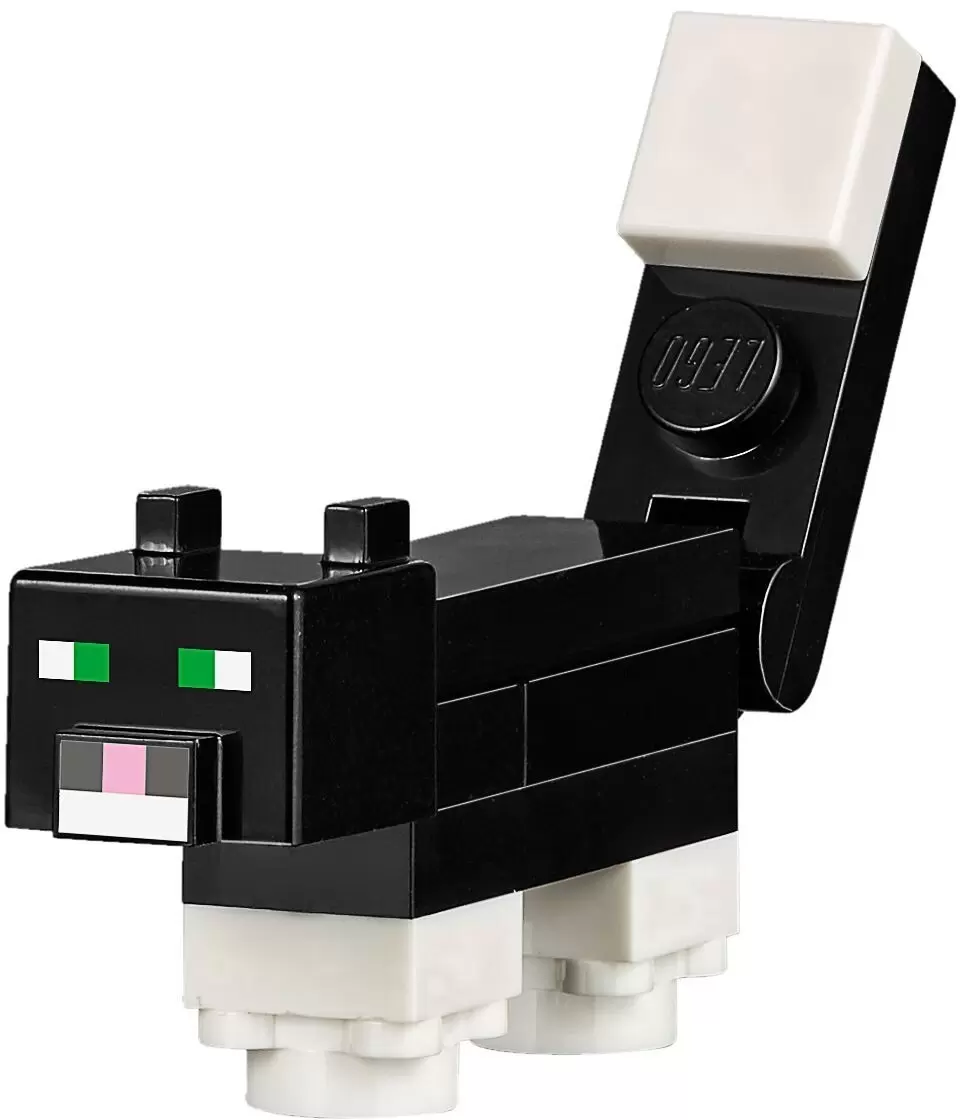 Lego Minecraft Figures - Tuxedo Cat