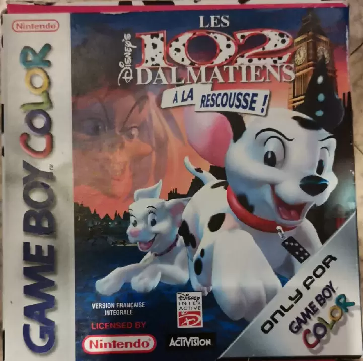 Jeux Game Boy Color - Les 102 dalmatiens