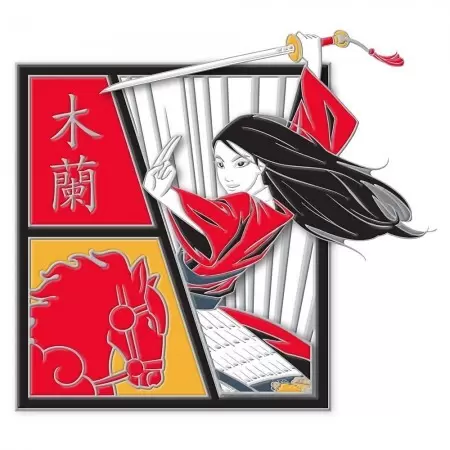 Mulan [2020] LE Pins - Mulan With Horse