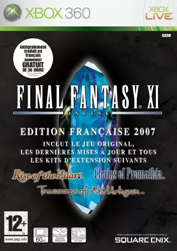 XBOX 360 Games - Final Fantasy XI (Intégrale Version Française)
