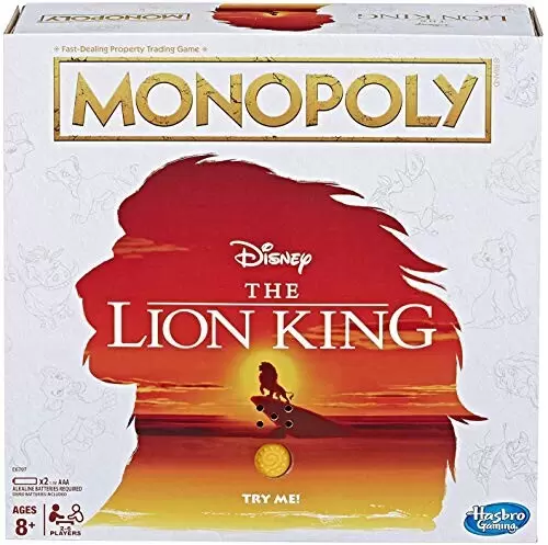 Monopoly Movies & TV Series - Monopoly The Lion King