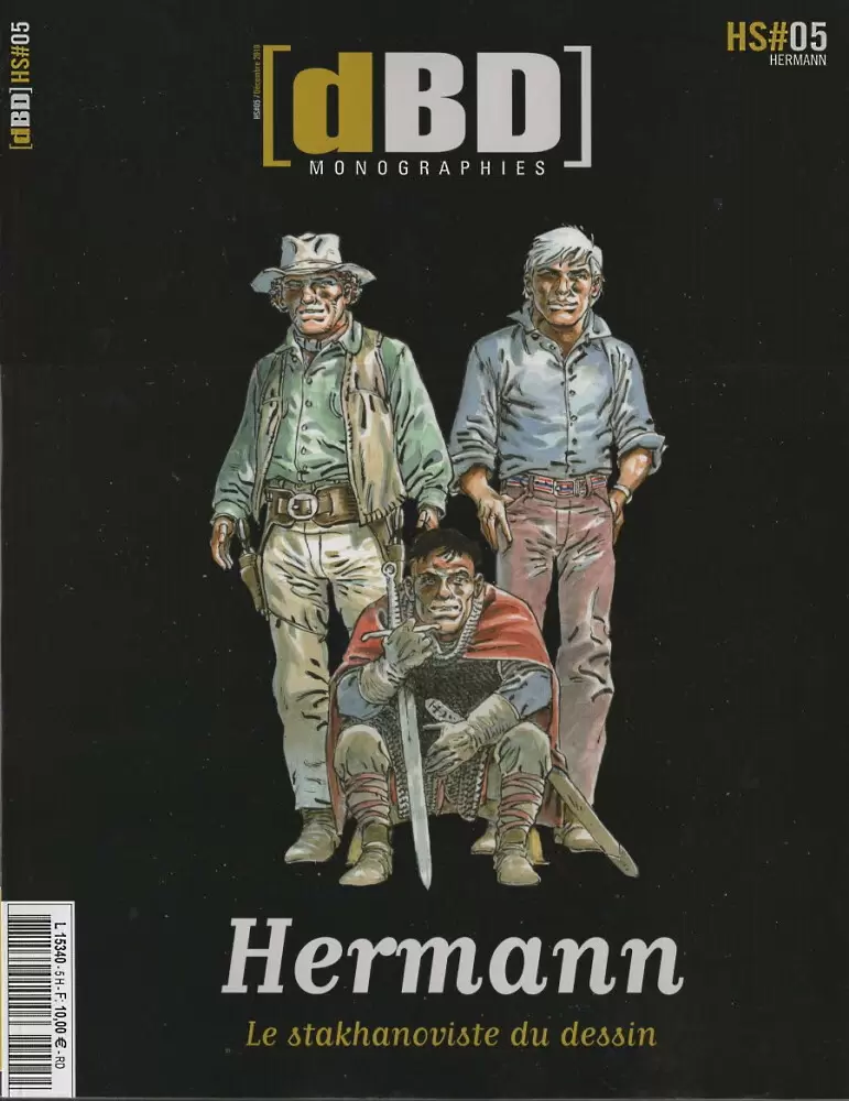 [dBD] - Hors-série - Hermann le stakhanoviste du dessin