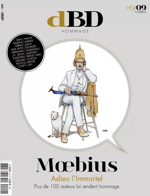 [dBD] - Hors-série - Moebius - Adieu l\'Immortel - Plus de 100 auteurs lui rendent hommage