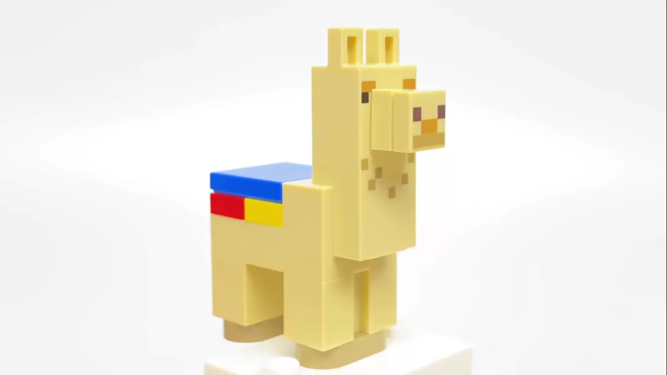 Lego Minecraft Figures - Tan Llama