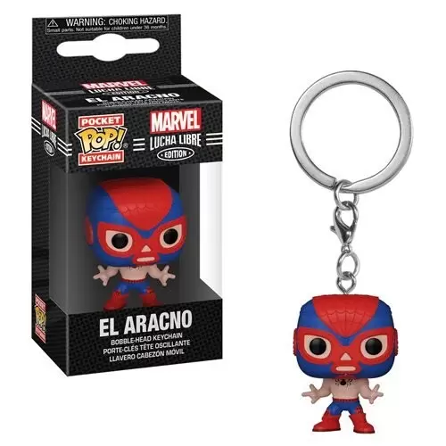 Marvel - POP! Keychain - Marvel Lucha Libre Edition - El Aracno