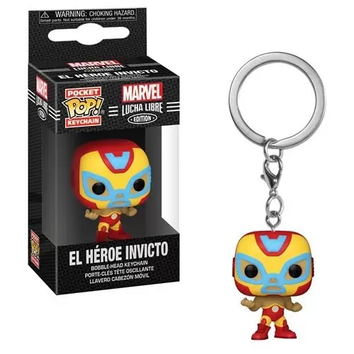 Marvel - POP! Keychain - Marvel Lucha Libre Edition - El Heroe