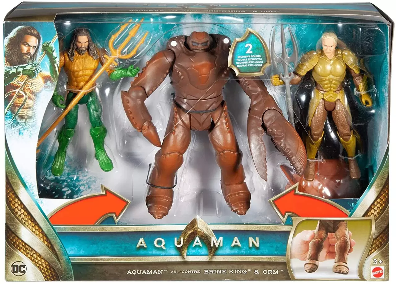 Aquaman - Aquaman vs. Brine King & Orm