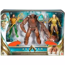 Aquaman vs. Brine King & Orm