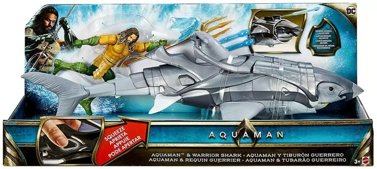Aquaman - Aquaman & Warrior Shark