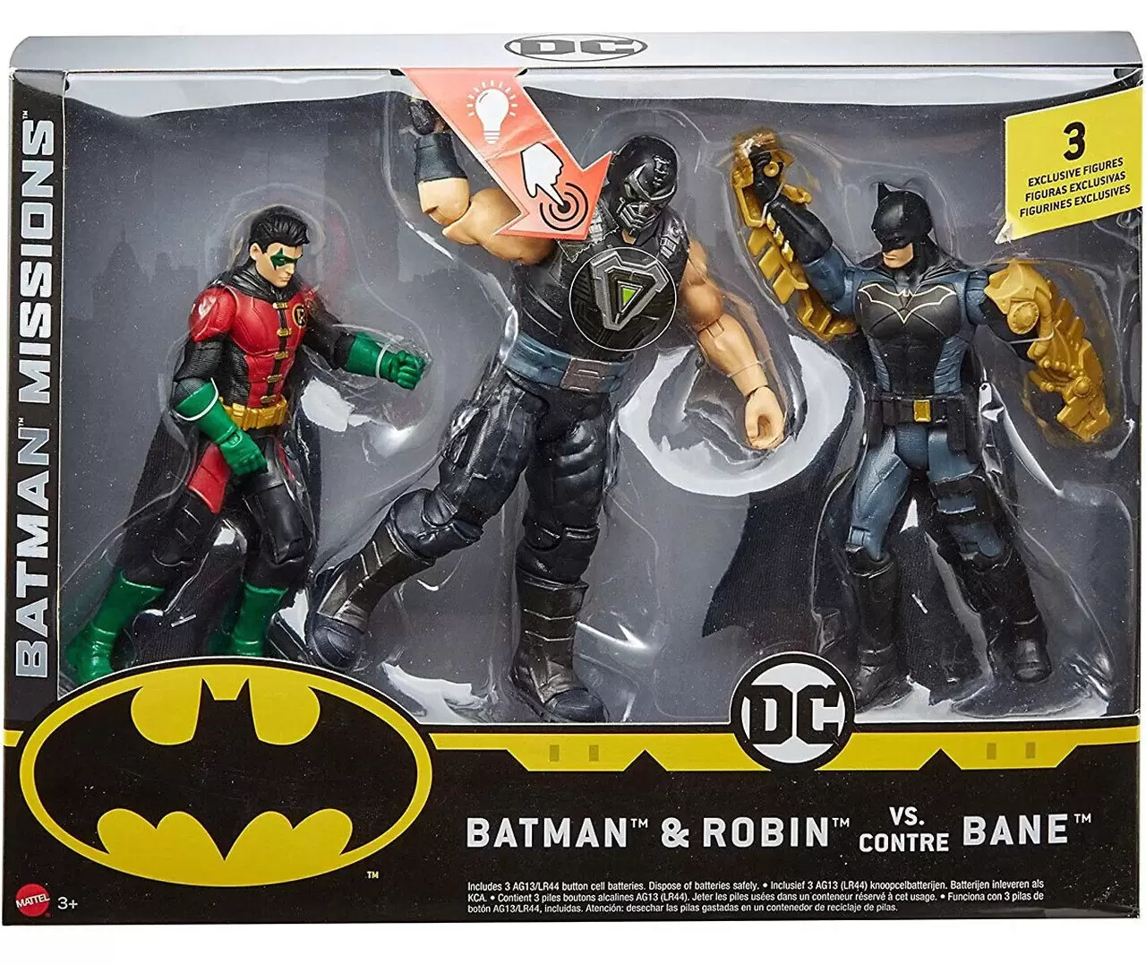 Batman & Robin vs. Contre Bane - Batman Missions action figure