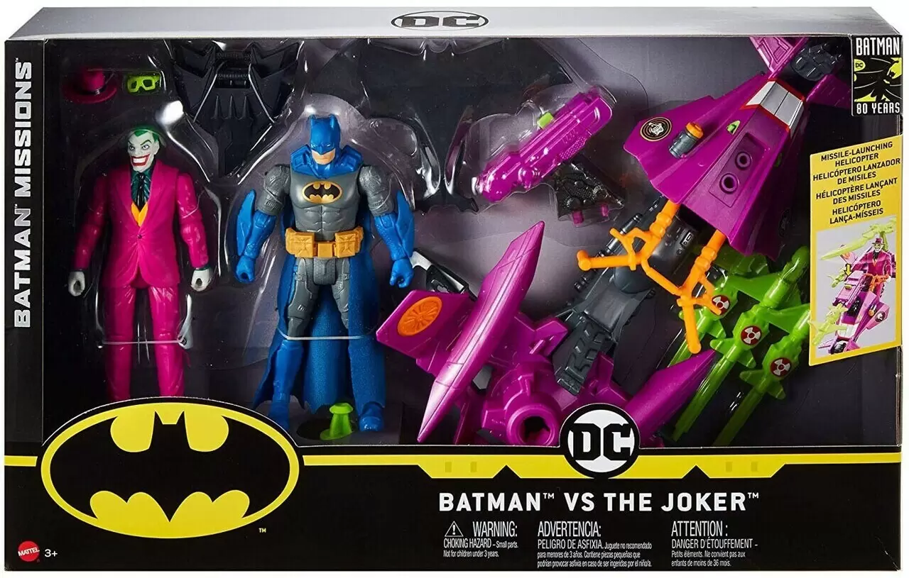 Batman & The Joker 2-Pack - figurine Batman Missions