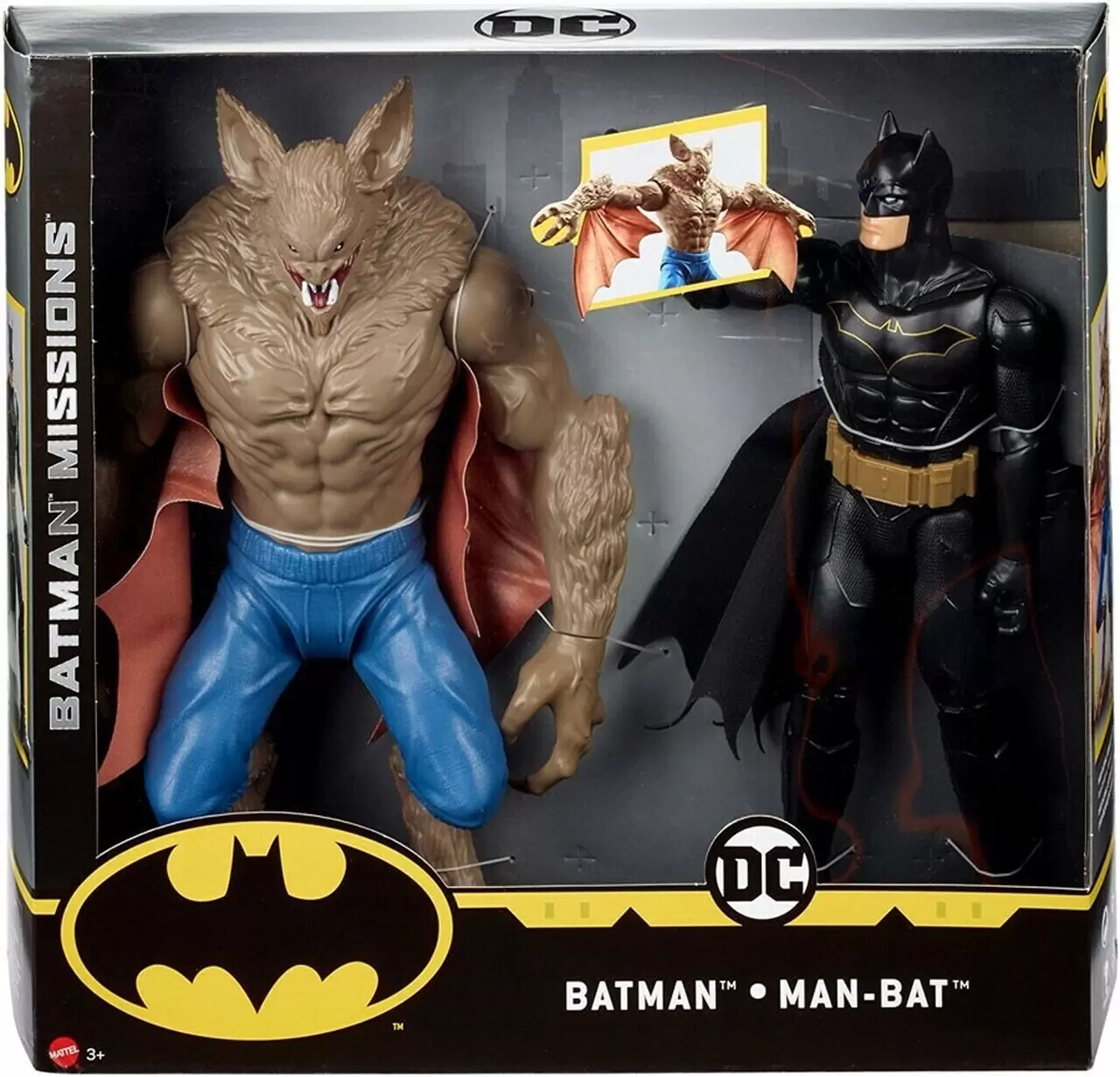 Batman vs Man-Bat True Moves - Batman Missions action figure