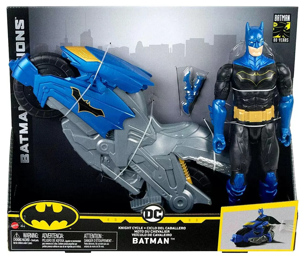 Knight Cycle True Moves - Batman Missions action figure