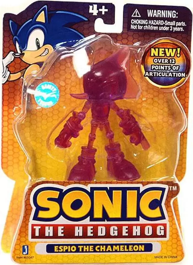 Jazwares Sonic The Hedgehog - Espio The Chameleon [Translucent]