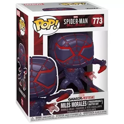 Figurine Funko Pop Spider-Man Miles Morales - Programmable Matter N°773