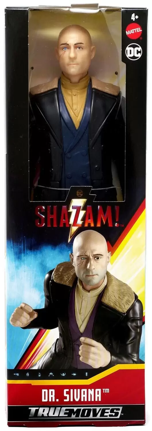 SHAZAM! Action Figures - True Moves Dr. Sivana
