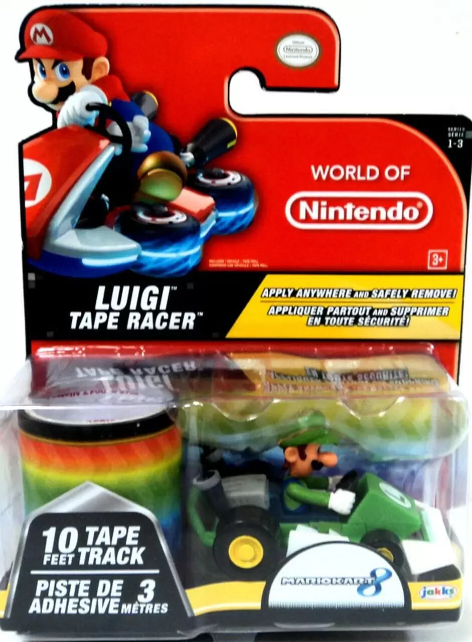 World Of Nintendo Mario Kart - Luigi And Track Tape