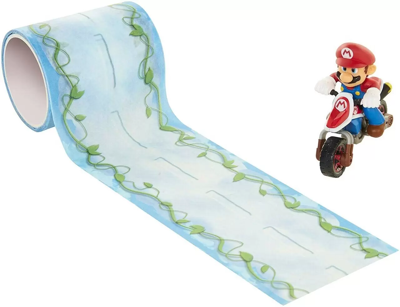 World Of Nintendo Mario Kart - Mario On Bike And Track Tape