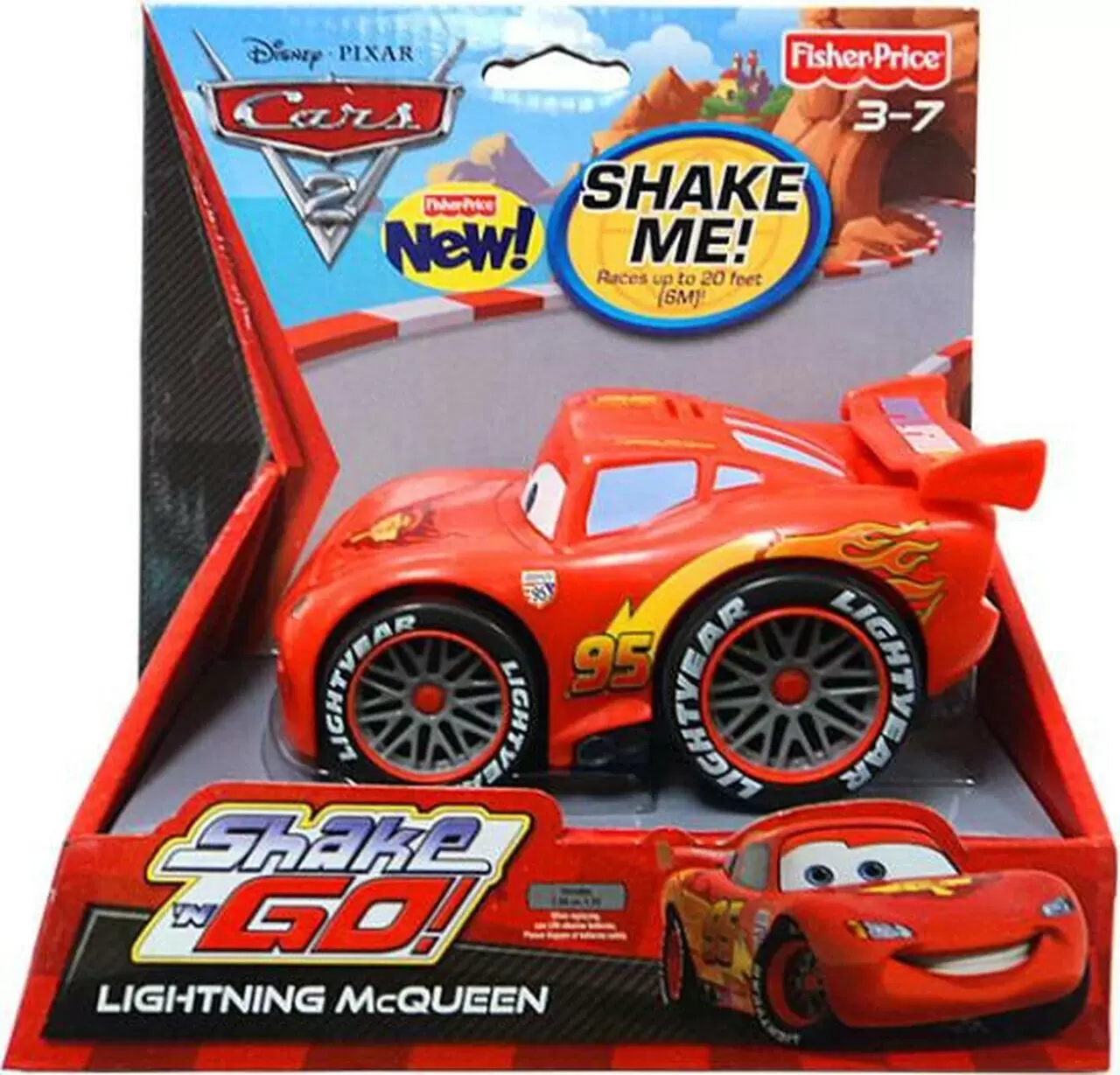 Cars Shake \'N Go - Lightning McQueen