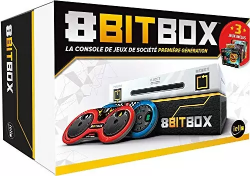 Iello - 8Bit Box Console avec 3 Jeux