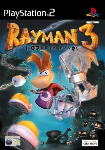 PS2 Games - Rayman 3 : Hoodlum Havoc