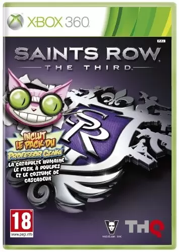 XBOX 360 Games - Saints Row : The Third - édition Genki