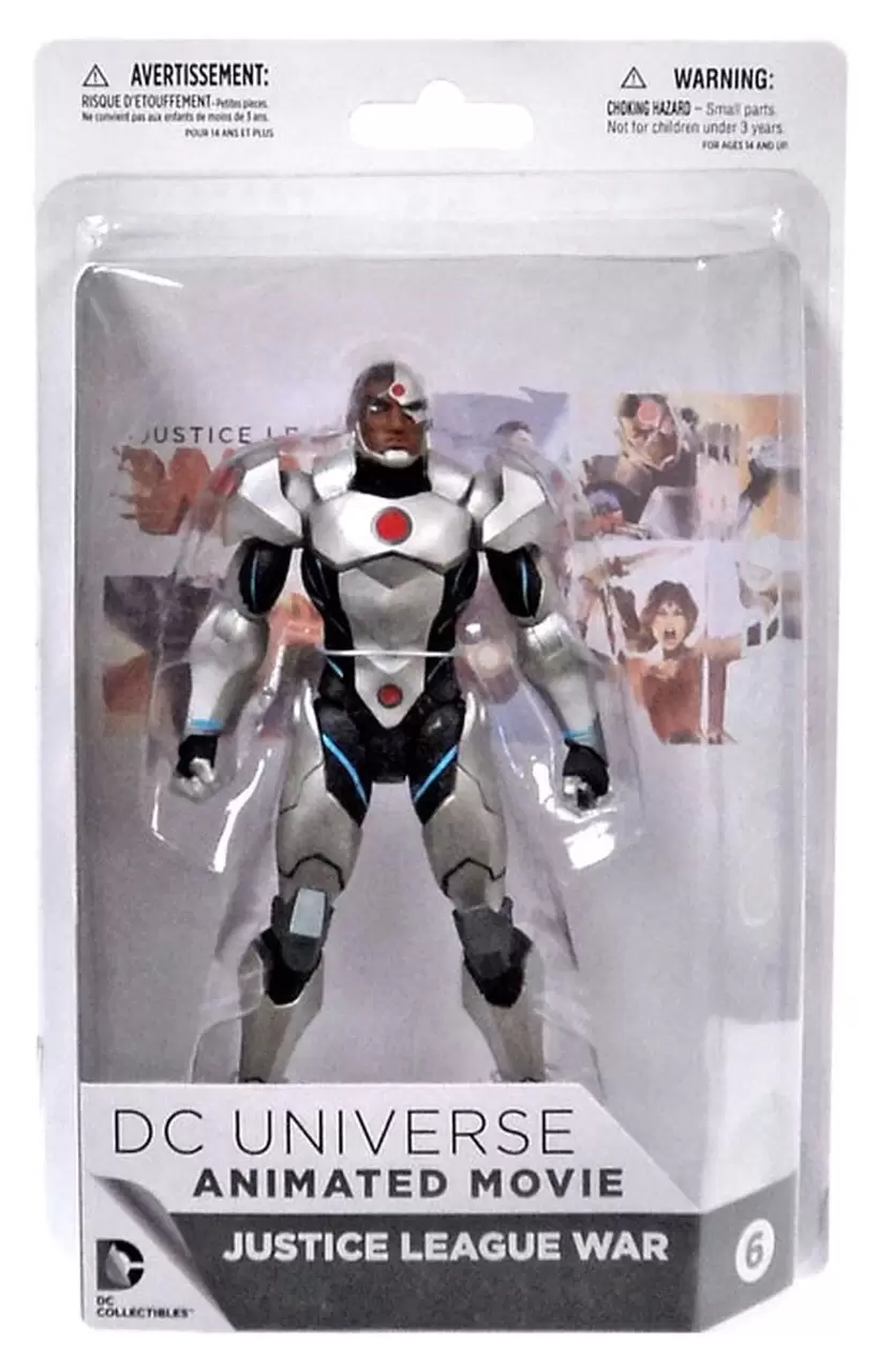 DC Animated Movies (DC Collectibles) - Cyborg - Justice League War