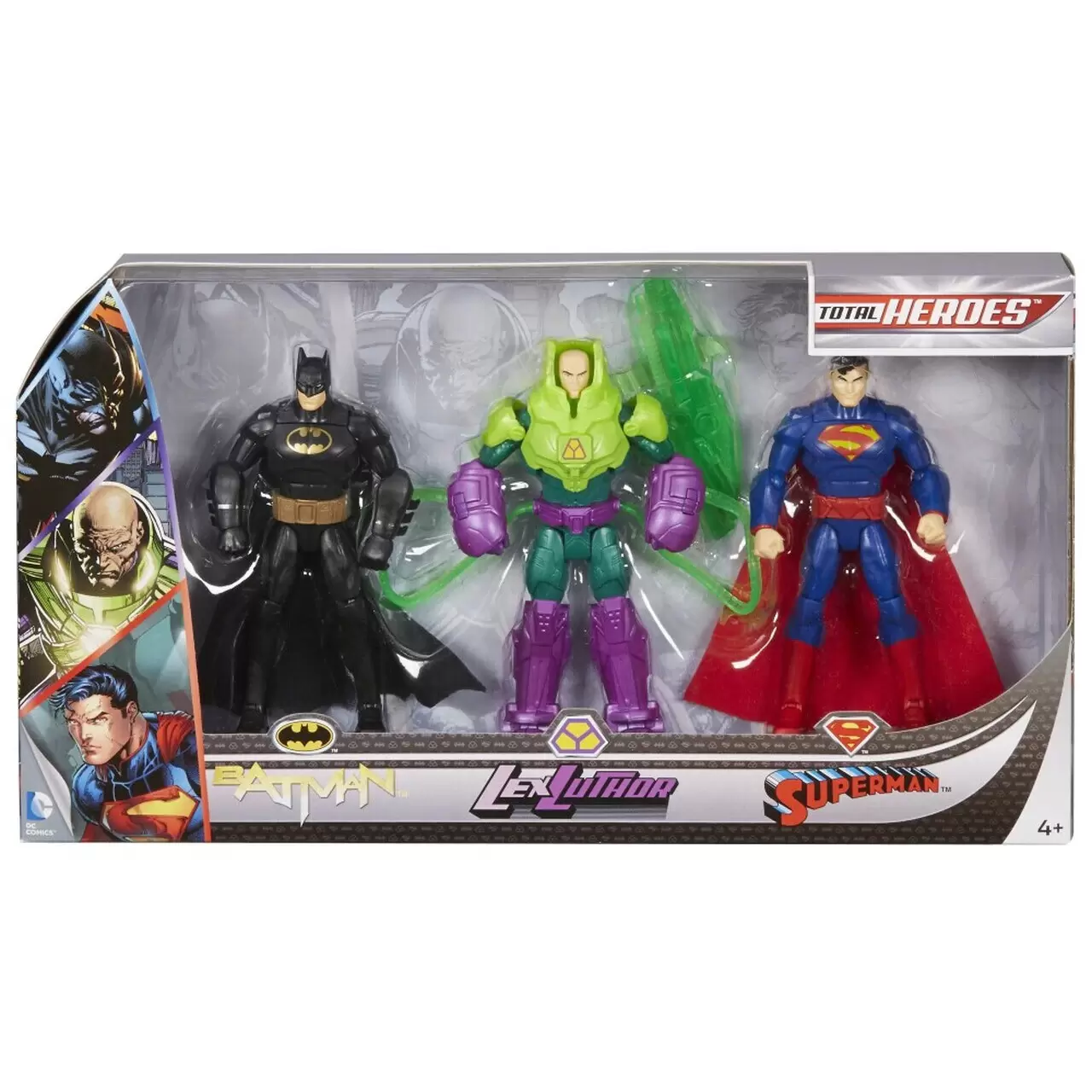 DC Total Heroes - Batman, Lex Luthor & Superman