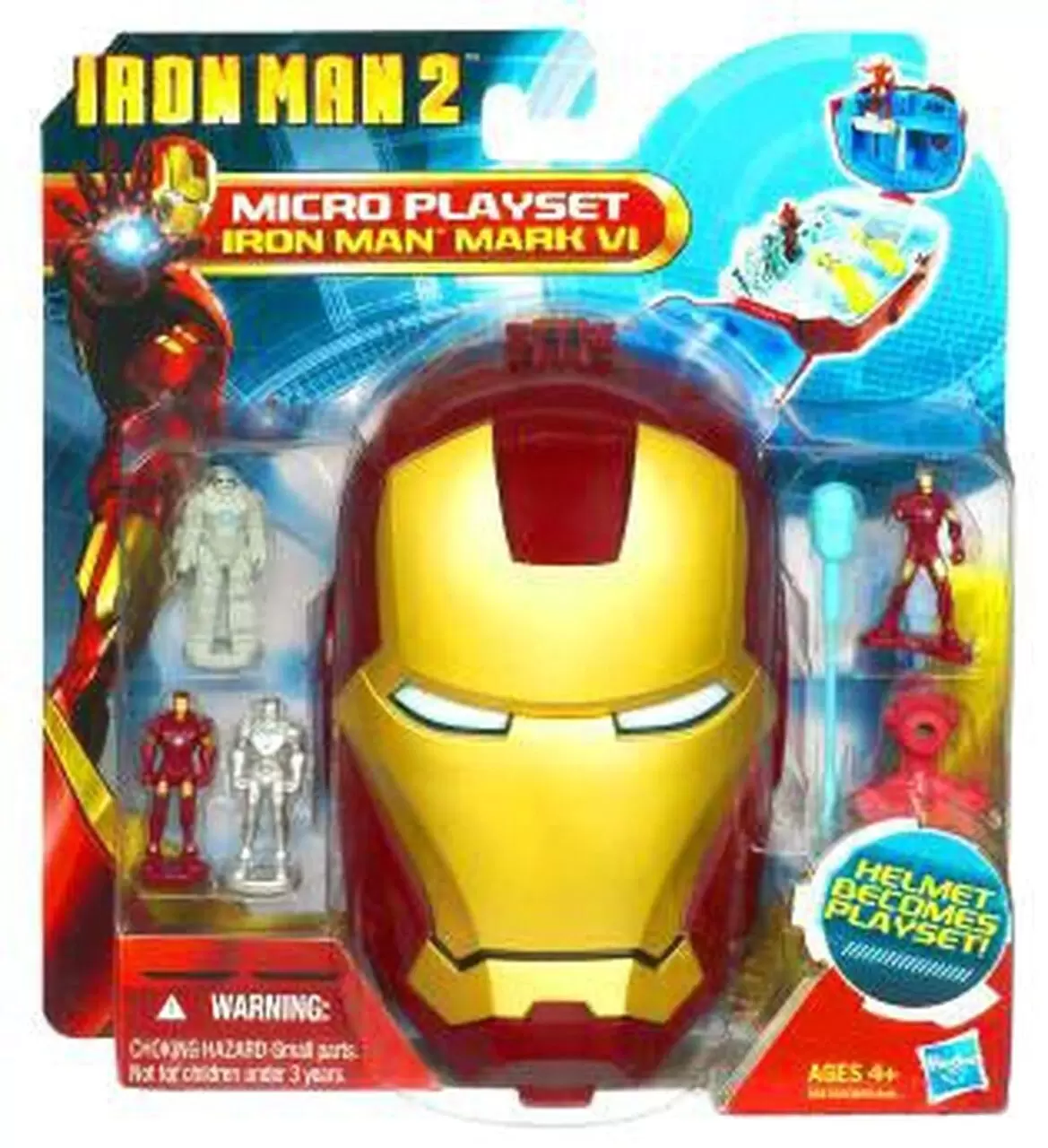 Iron Man 2 - Movie & Comic Series - Iron Man 2 Movie Series Iron Man Mark VI Micro Playset