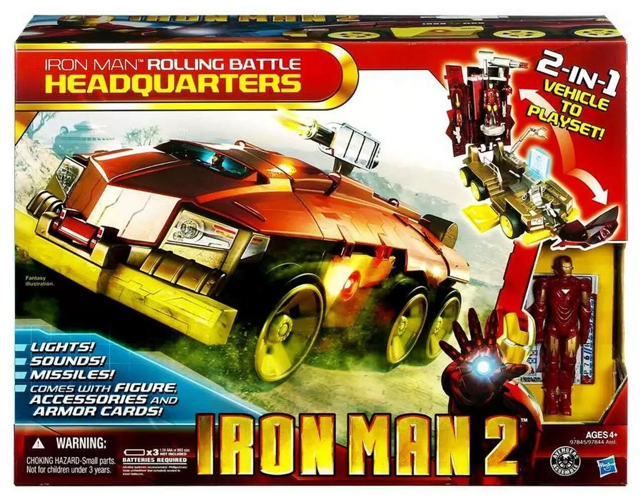 Iron Man 2 - Movie & Comic Series - Iron Man Rolling Battle Headquarters