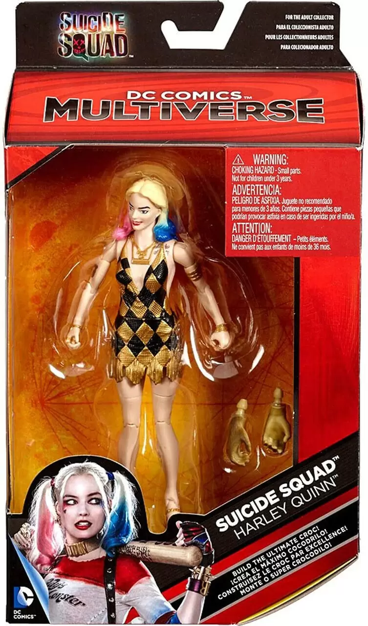DC Comics Multiverse (Mattel) - Harley Quinn - Suicide Squad (Gold & Black Dress)