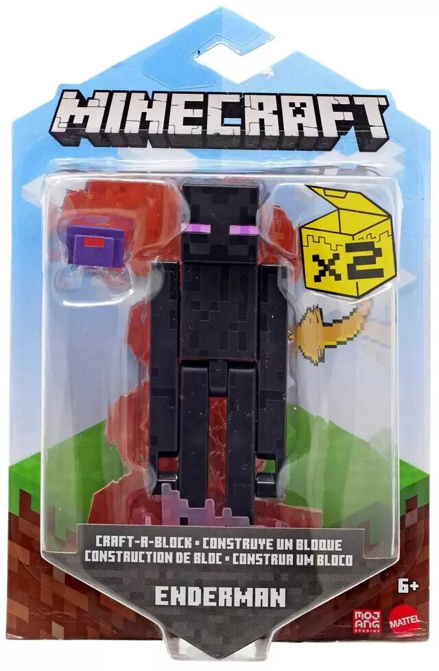 Minecraft Diamond Level Enderman Action Figure