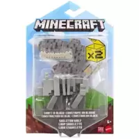 Craft-A-Block Skeleton Wolf