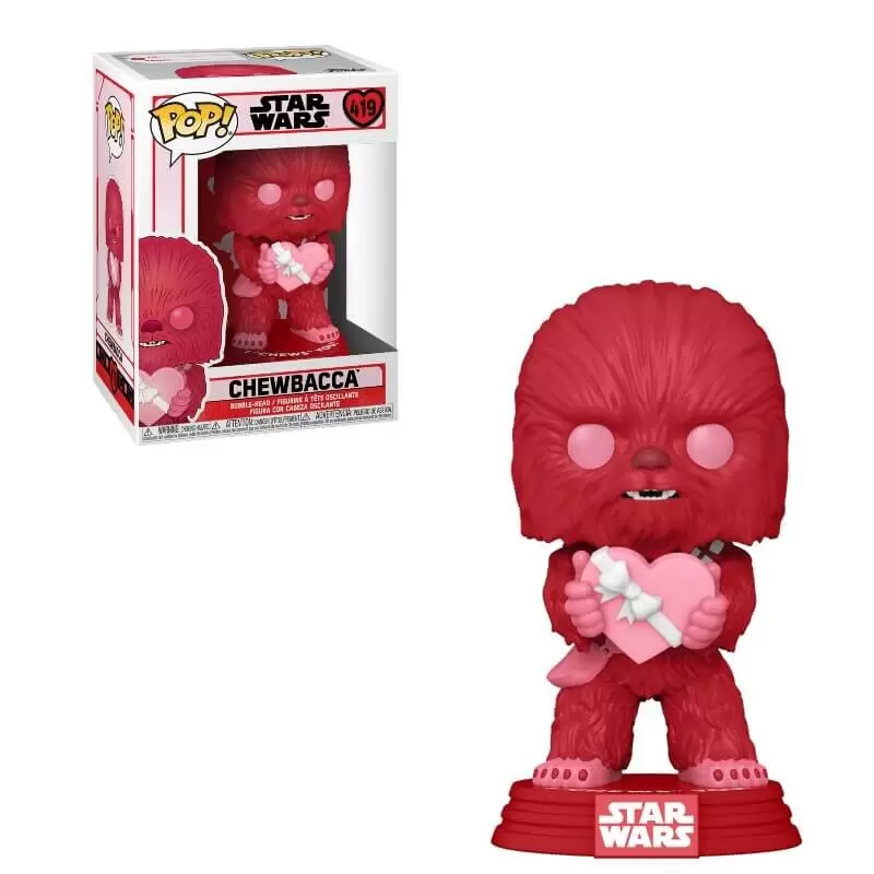 POP! Star Wars - Star Wars - Chewbacca (Valentines)