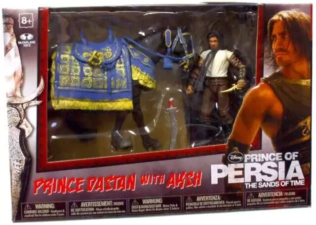 McFarlane - Prince of Persia The Sands of Time - Prince Dastan with Aksh