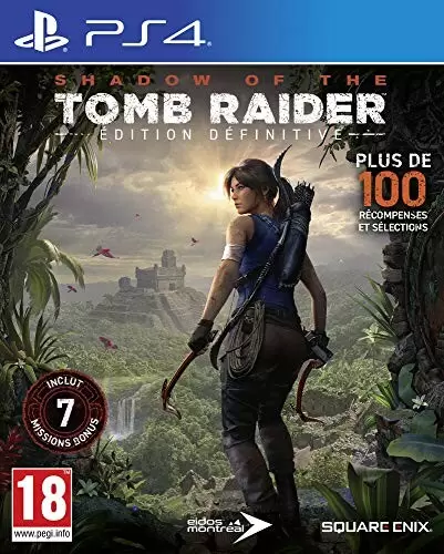 Jeux PS4 - Shadow of the Tomb Raider - Definitive Edition