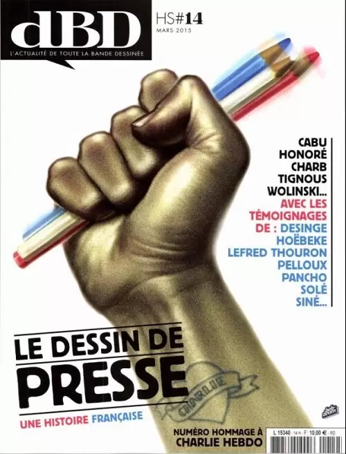 [dBD] - Hors-série - Le dessin de presse - une histoire française - Numéro hommage à Charlie Hebdo