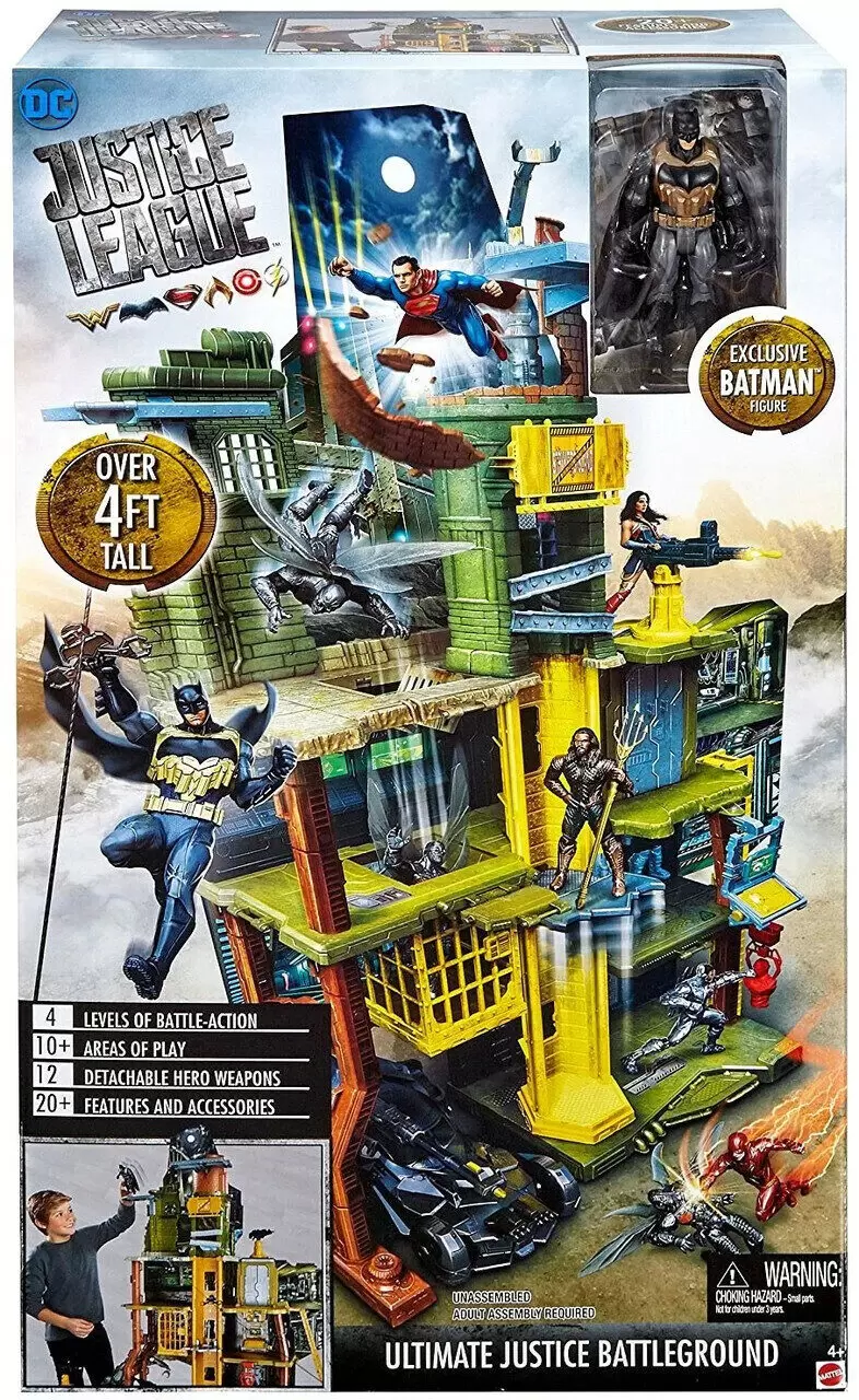 DC Justice League Movie - Ultimate Battleground Playset