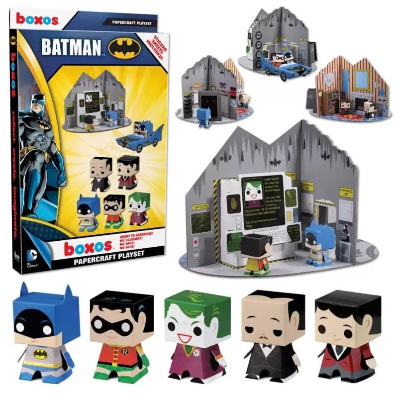 Funko Boxos - Batman Paper craft Playset
