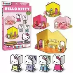 Hello Kitty Papercraft Play Set
