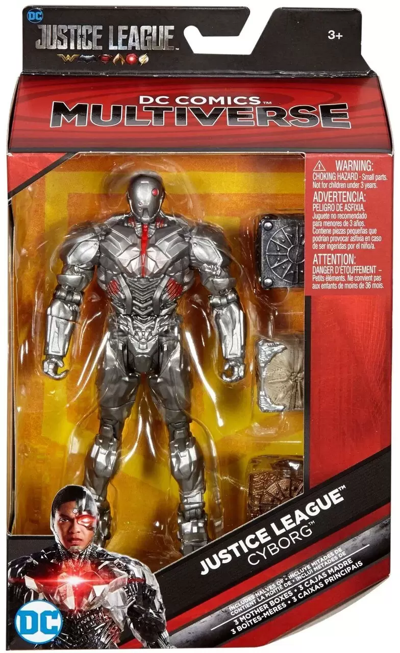DC Comics Multiverse (Mattel) - Cyborg - Justice League (Masked)