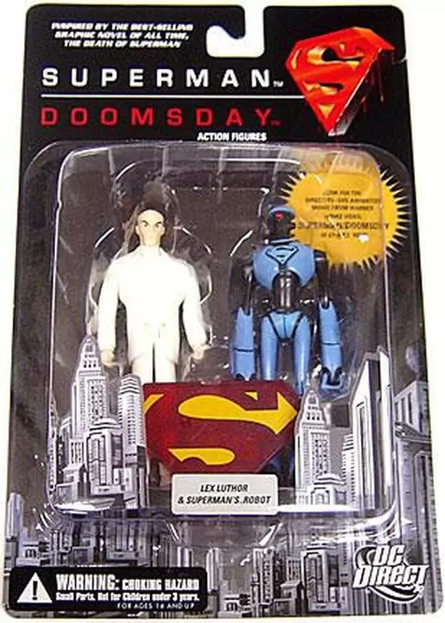 Superman Doomsday - Lex Luthor & Superman\'s Robot