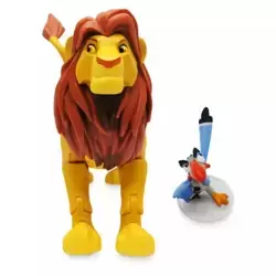 Simba With Zazu