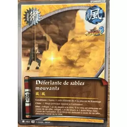 Déferlante de sables mouvants