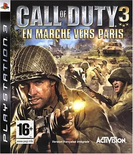 Jeux PS3 - Call Of Duty 3 : En Marche vers Paris