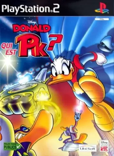 Jeux PS2 - Donald PK