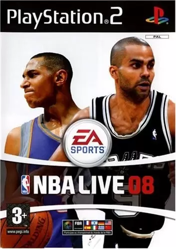 Jeux PS2 - NBA Live 08