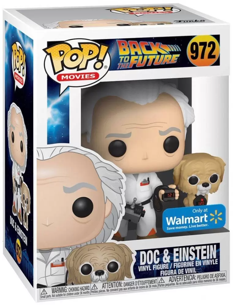 POP! Movies - Back to the Future - Doc & Einstein