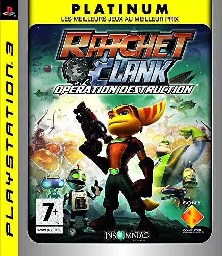 PS3 Games - Ratchet & Clank: Opération destruction - édition platinum