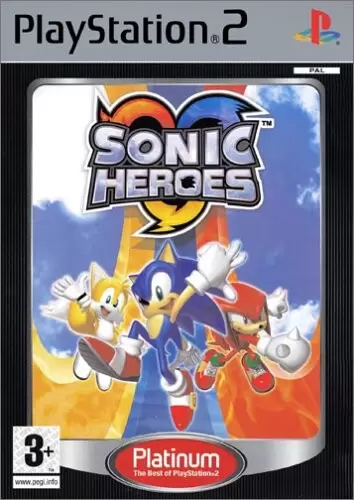 PS2 Games - Sonic Heroes - édition platinum